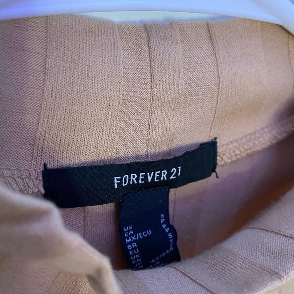 Beige turtleneck